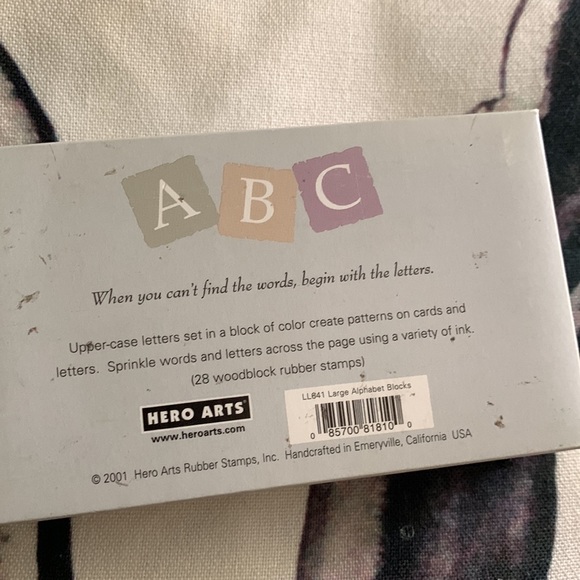 Rubber stamp set - Picture 4 of 5